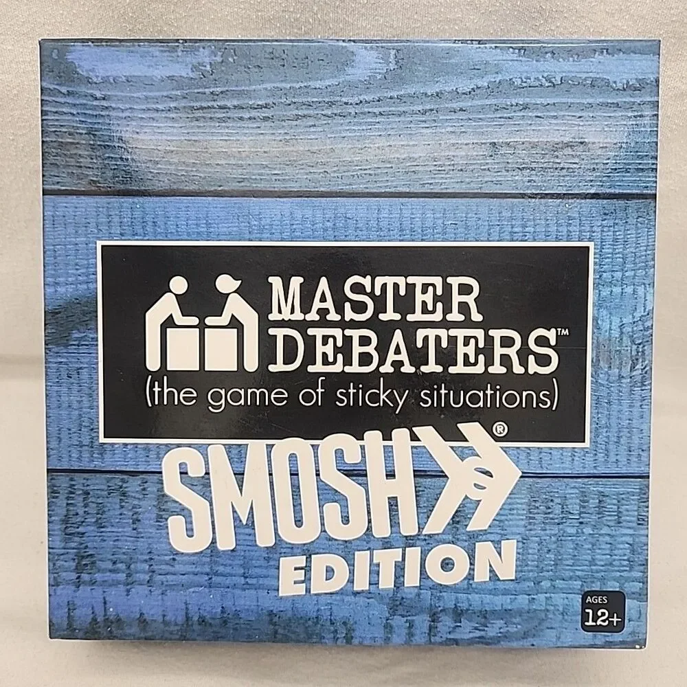 Game Master Debaters SMOSH Edition Brandable Board 266 Cards Trivia 2017